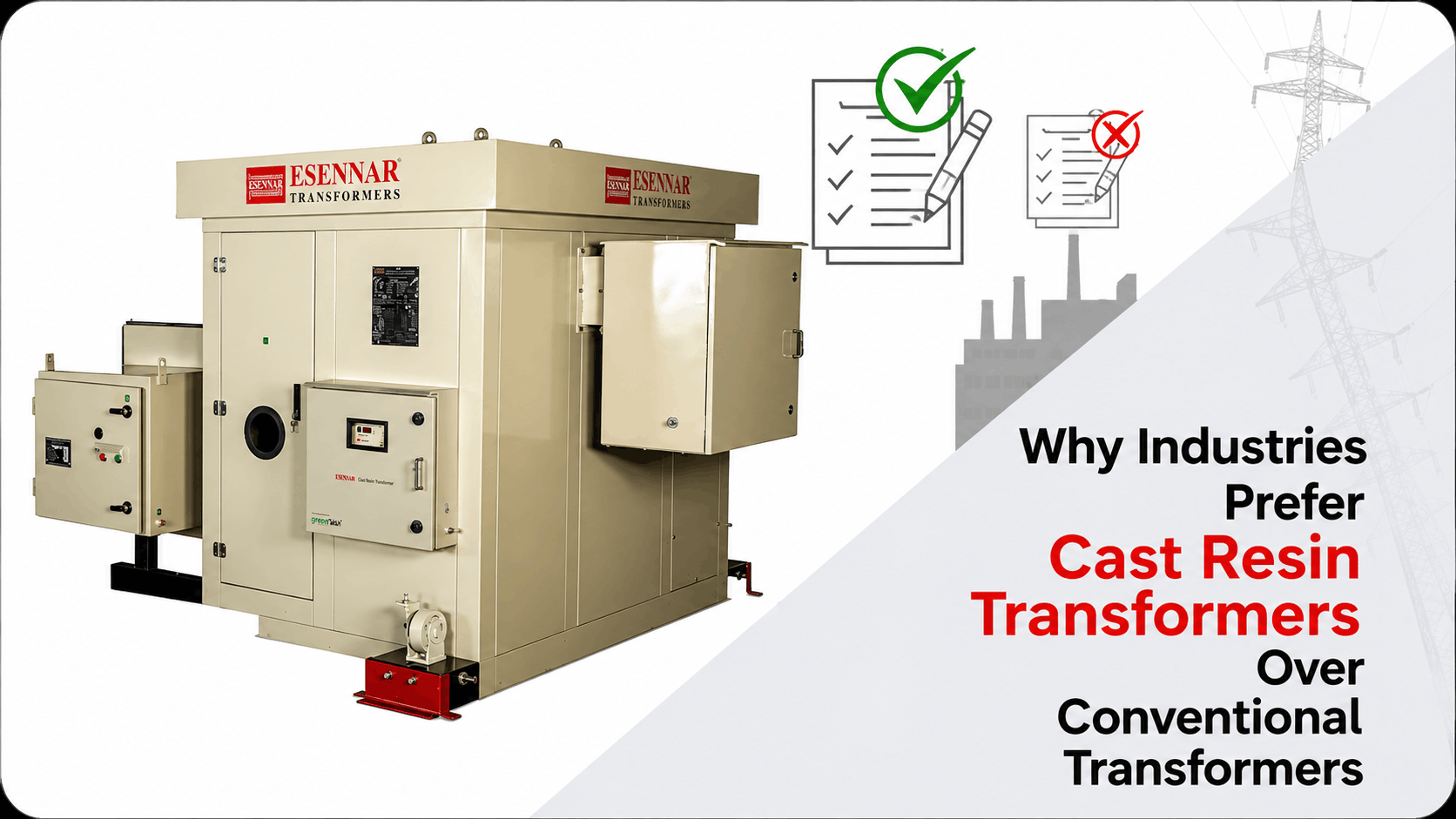 Industries Prefer Cast Resin Transformers
