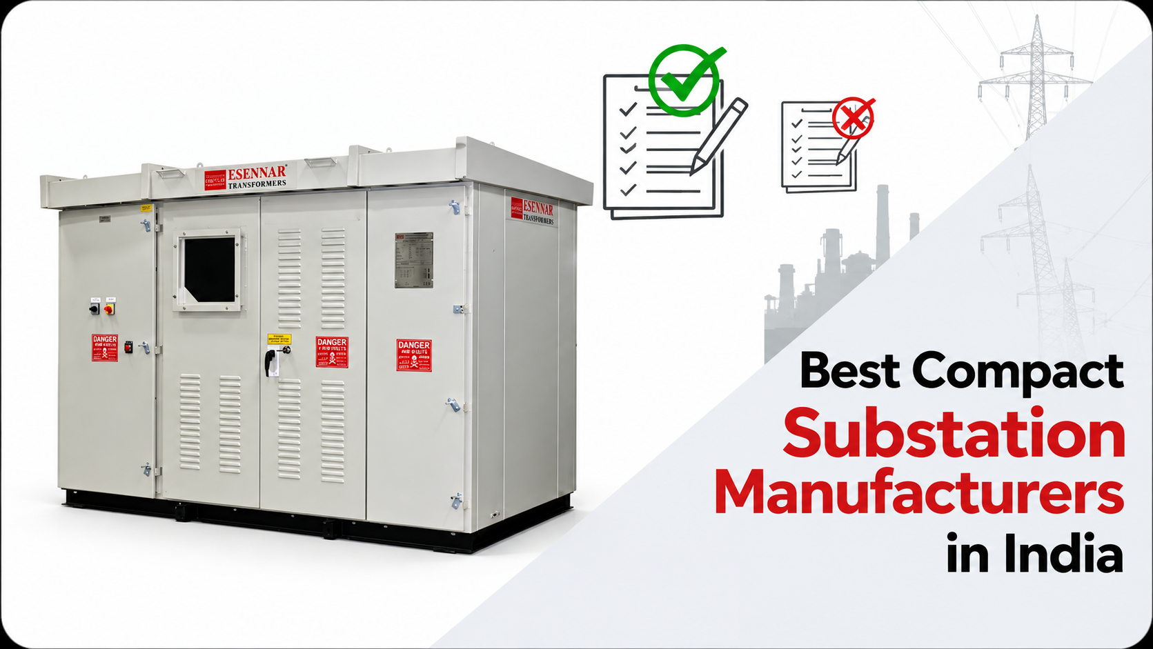 How to Choose the Best Compact Substation Manufacturer in India
